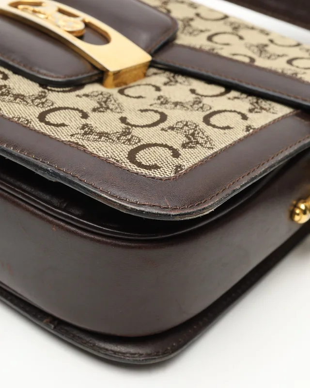 Celine C Macadam Shoulder Bag in Canvas from A Retro Tale, photo 6 of 9