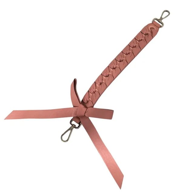 Fendi Strap You Mini Ribbon Leather Pink in Pink Leather from The Reluxe