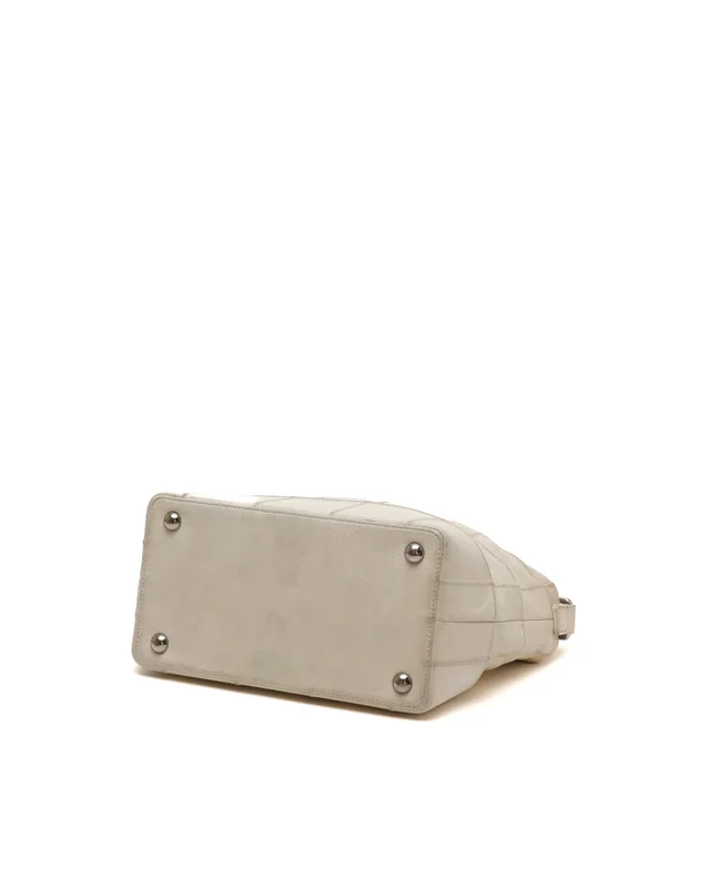 Chanel Caviar Chocolate Bar LAX Handle Bag in Brown Caviar leather from A Retro Tale, photo 5 of 11