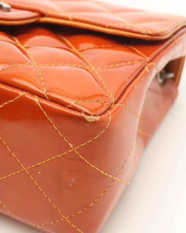 Chanel Classic Square Patent Single Flap Bag in Patent leather from A Retro Tale, photo 6 of 14