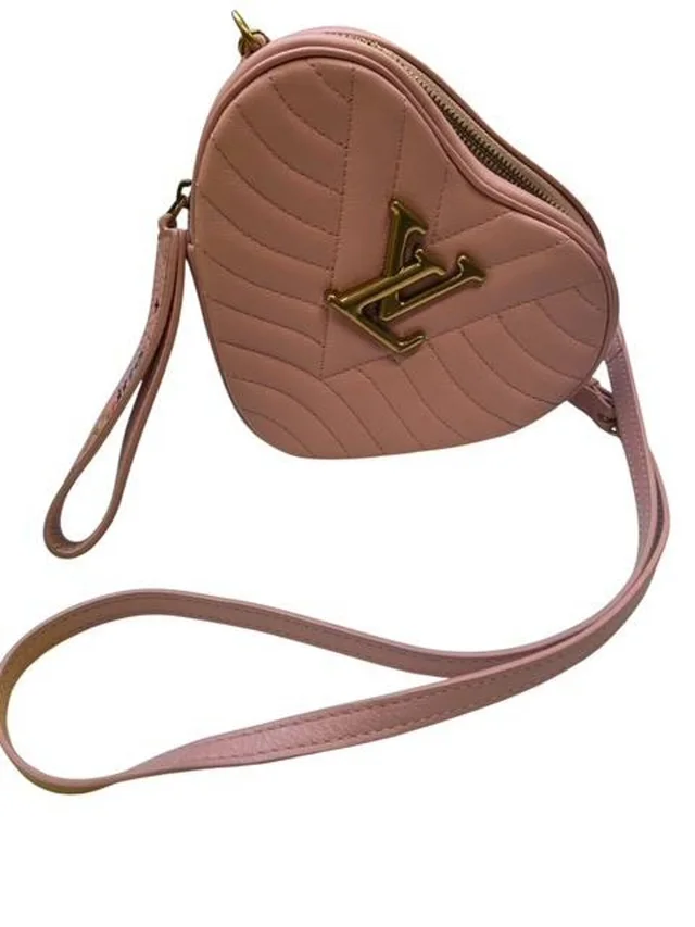 Louis Vuitton New Wave Heart NZ 4138 Calfskin leather Rose Pink Cross-body in Pink Leather from Oxfam Online Shop, photo 2 of 8