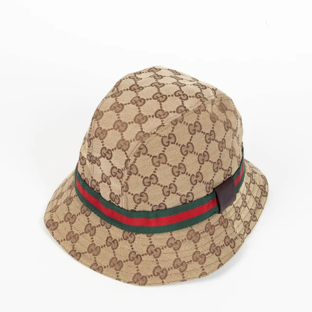 Gucci GG Canvas Bucket Hat - Size M in Canvas from Labellov, photo 2 of 4