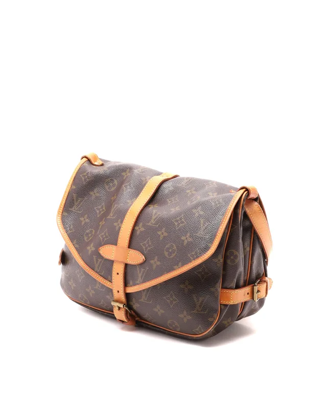 Louis Vuitton Monogram Saumur 30 Bag in Coated canvas from A Retro Tale, photo 2 of 10