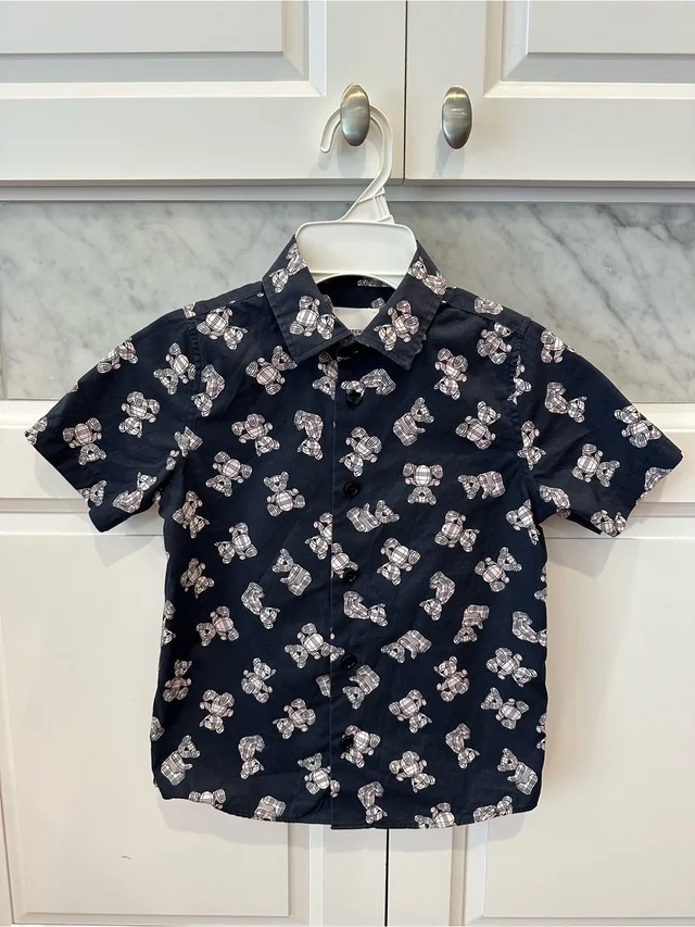 Burberry Children Shirt in blue from Poshmark
