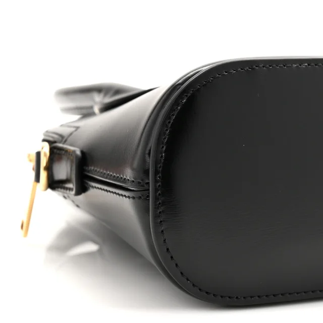 Celine Shiny Calfskin Mini Honorine Bag Black in Black Calfskin from FASHIONPHILE, photo 7 of 8