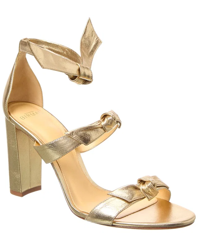Alexandre Birman Lolita Block 90 Leather Sandal, image 1 of 1 from Rue La La