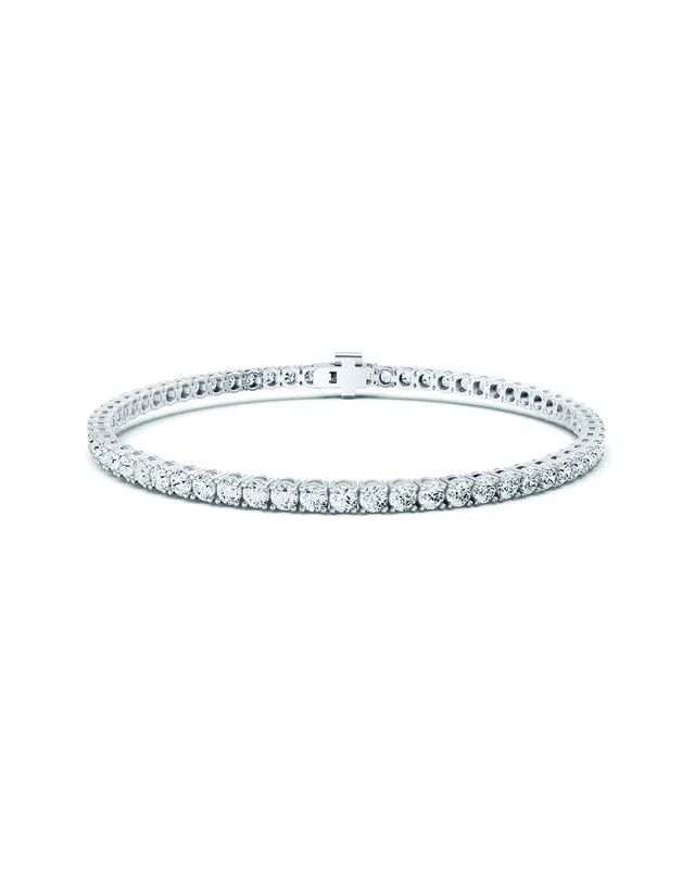 Lab Grown Diamonds 14K 15.00 ct. tw. Lab-Grown Diamond Tennis Bracelet, image 1 of 1 from Rue La La