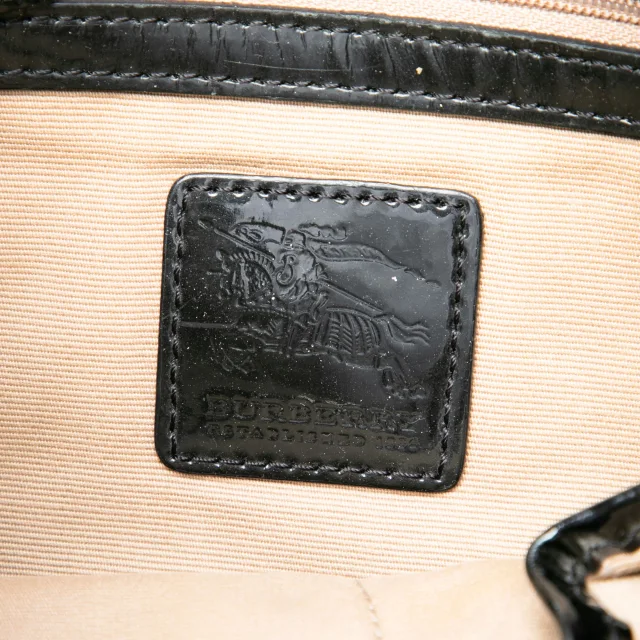 Beige Burberry Supernova Check Coated Canvas Dryden Crossbody in Beige Coated canvas from Designer Revival, photo 5 of 6