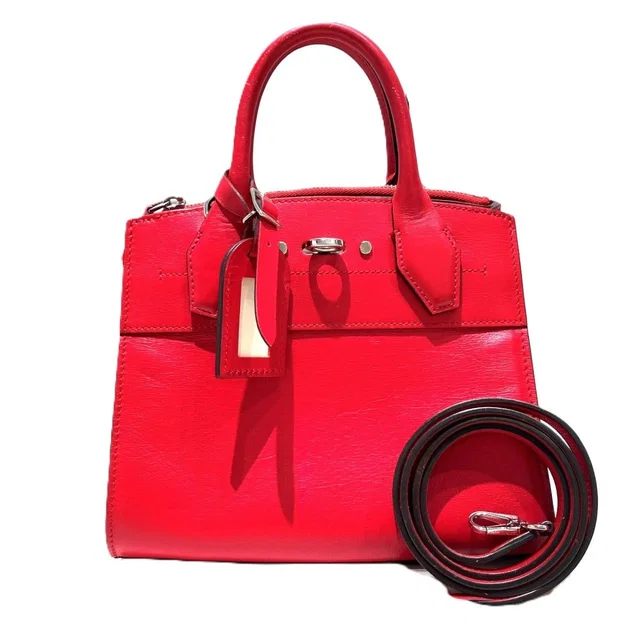Louis Vuitton City Steamer PM Handbag Leather in Leather from The Reluxe