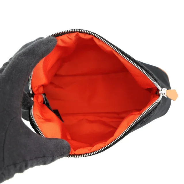 Hermès BolidePouch Black Cotton100% Size Mini in Black from GALLERY RARE, photo 5 of 10