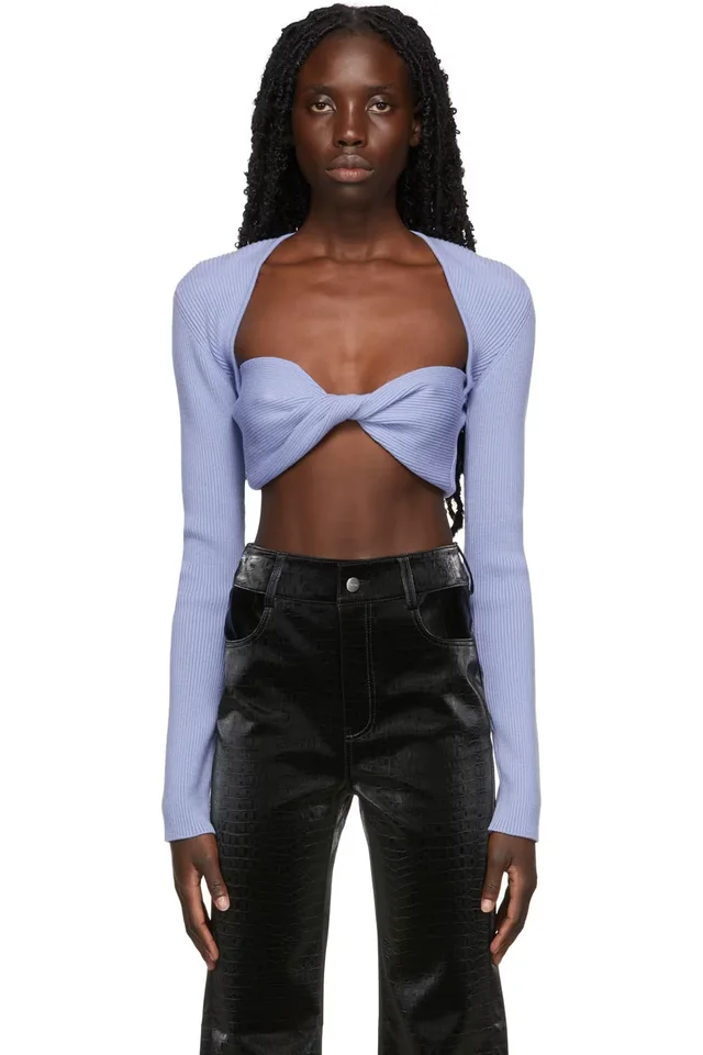 Gauge81 Blue Lifa Sweater, image 1 of 1 from SSENSE