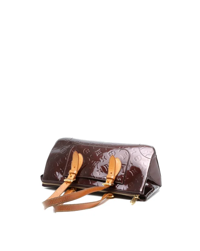 Louis Vuitton Monogram Vernis Rosewood Avenue Bag in Leather from A Retro Tale, photo 4 of 9