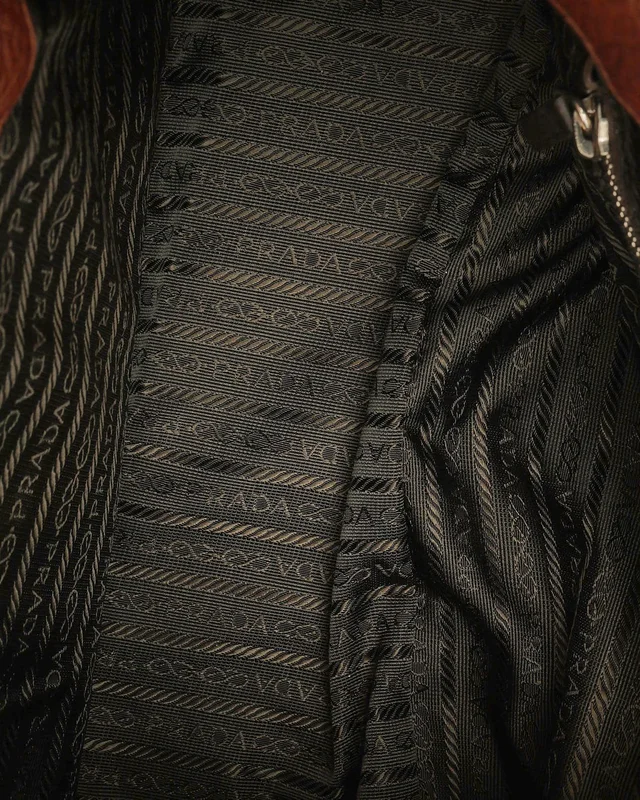 Prada Vitello Daino Buckle Shoulder Bag in Leather from A Retro Tale, photo 7 of 8