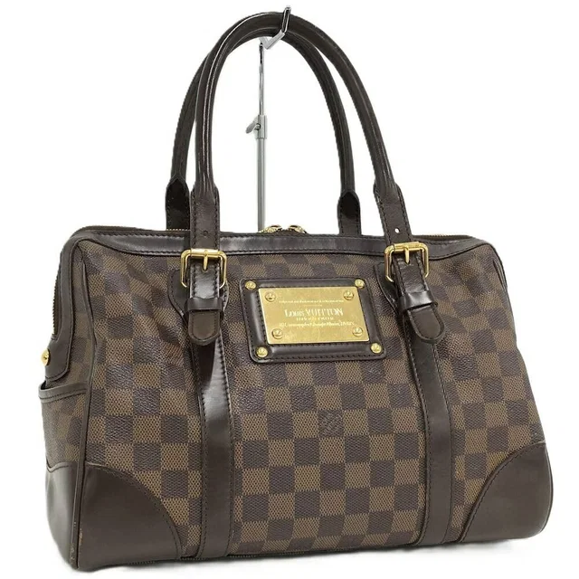 Louis Vuitton Berkeley Handbag Damier Ebene in Brown from The Reluxe