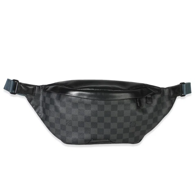 Louis Vuitton Damier Graphite Canvas Discovery Bumbag in Grey Canvas from myGemma