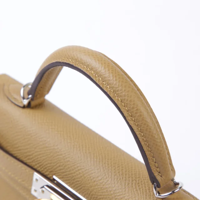 Hermès Mini Kelly II Poussiere (1C) in Epsom leather from Ginza Xiaoma, photo 3 of 3