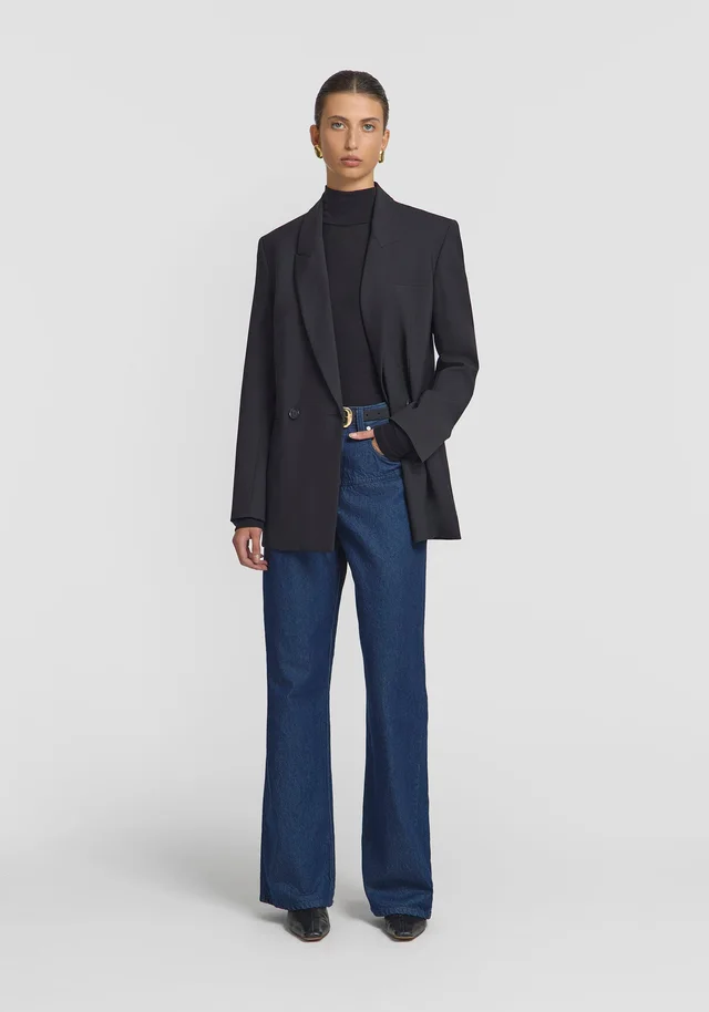VIKTORIA & WOODS Collective Wool Blazer in Black from Viktoria & Woods, photo 1 of 1