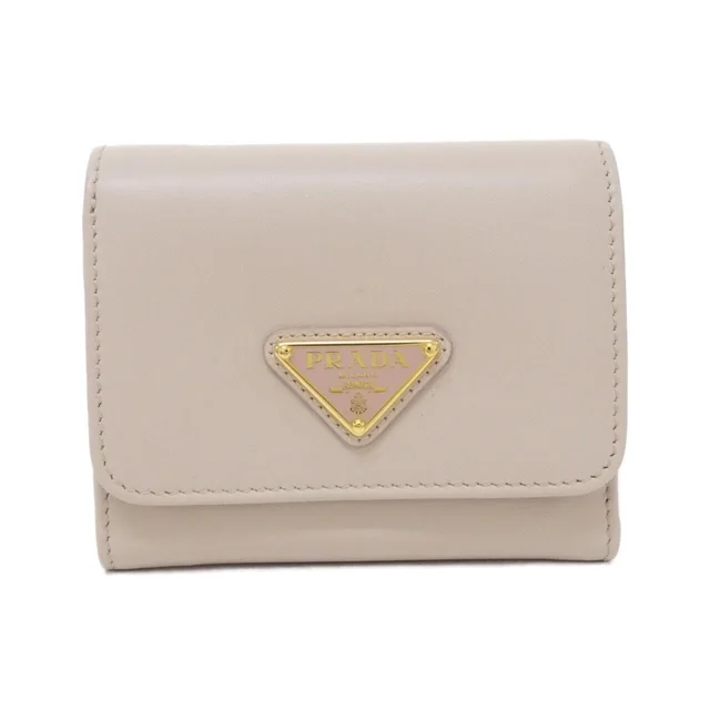 Prada 1MH043 wallet in NINFEA / GOLD hardware CITY CALF TAB from KOMEHYO