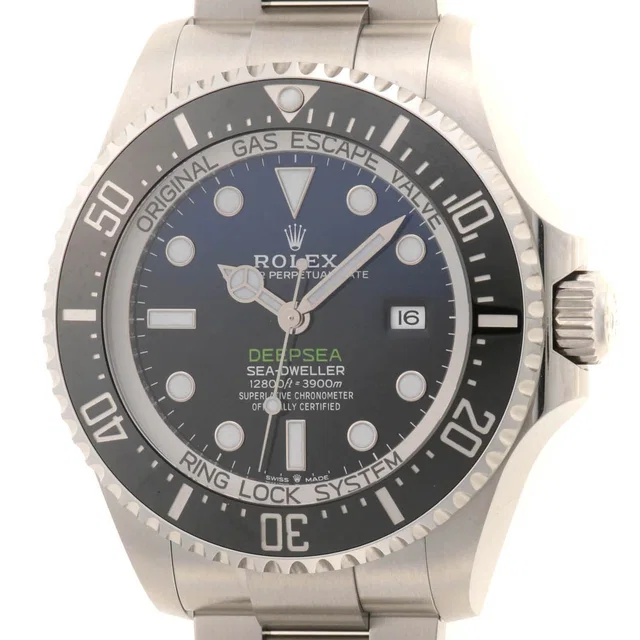 Rolex Deepsea Watch Stainless Steel Deep Blue Automatic in Blue from The Reluxe