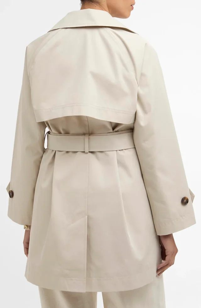 Barbour Adare Showerproof Water Resistant Trench Coat in Blue, photo 2 of 6 from Nordstrom Rack