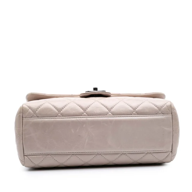 Chanel Large Quilted Glazed Calfskin Coco Soft Flap in Calfskin from Her-Age, photo 3 of 14