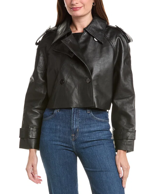 Walter Baker Merci Leather Jacket, image 1 of 1 from Rue La La