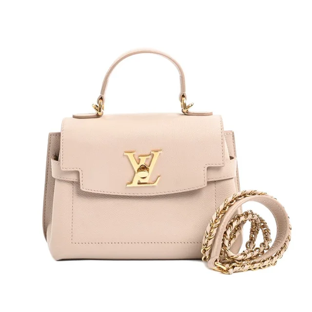 Louis Vuitton Handbag Lockme Mini in Leather from The Reluxe
