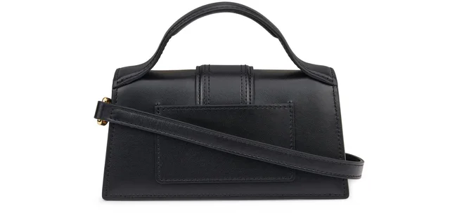 JACQUEMUS The Bambino bag in Black 100% cotton, 100% cow leather, photo 4 of 9 from 24S (Canada)