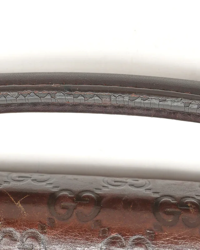Gucci Guccissima Leather Business Bag in Leather from A Retro Tale, photo 5 of 9