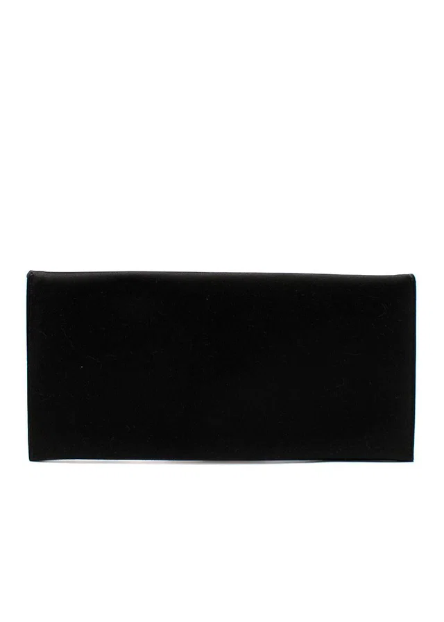 Givenchy Black Satin Envelope Pochette in Black Satin from HEWI