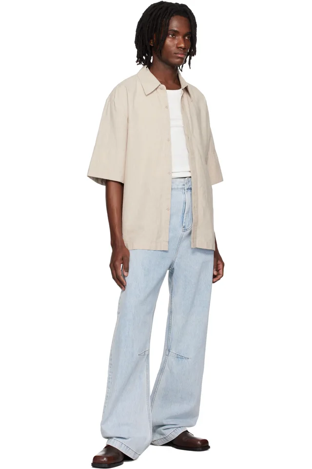 Entire Studios Beige Ojai Shirt, photo 4 of 4 from SSENSE