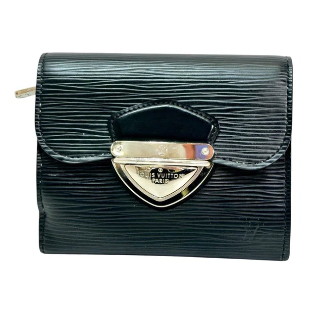 Louis Vuitton Black Epi Wallet TA4134 in Black from Luxury Promise