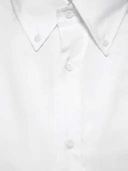 Brunello Cucinelli Cotton twill button down shirt in 100% Cotton, photo 5 of 6 from LUISAVIAROMA