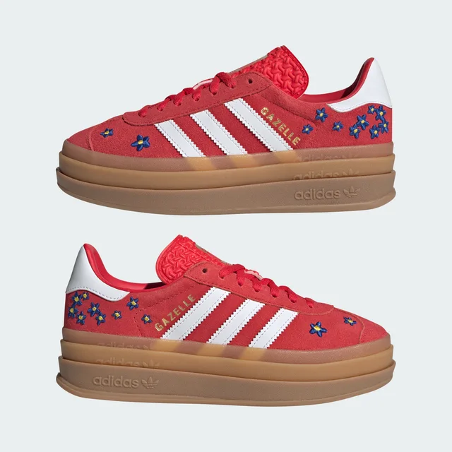 Adidas GAZELLE BOLD SHOES in Red, photo 8 of 10 from adidas (US)