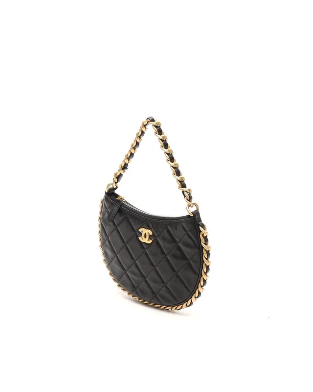 Chanel Small Chain Around Hobo Bag in Leather from A Retro Tale, photo 2 of 8