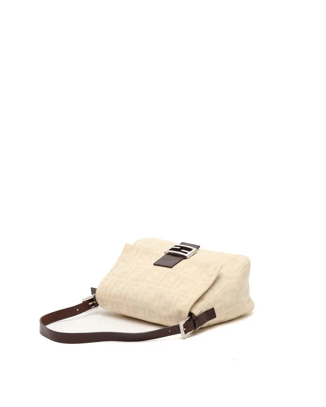 Fendi Zucca Canvas Mamma Baguette Bag in Canvas from A Retro Tale, photo 4 of 10