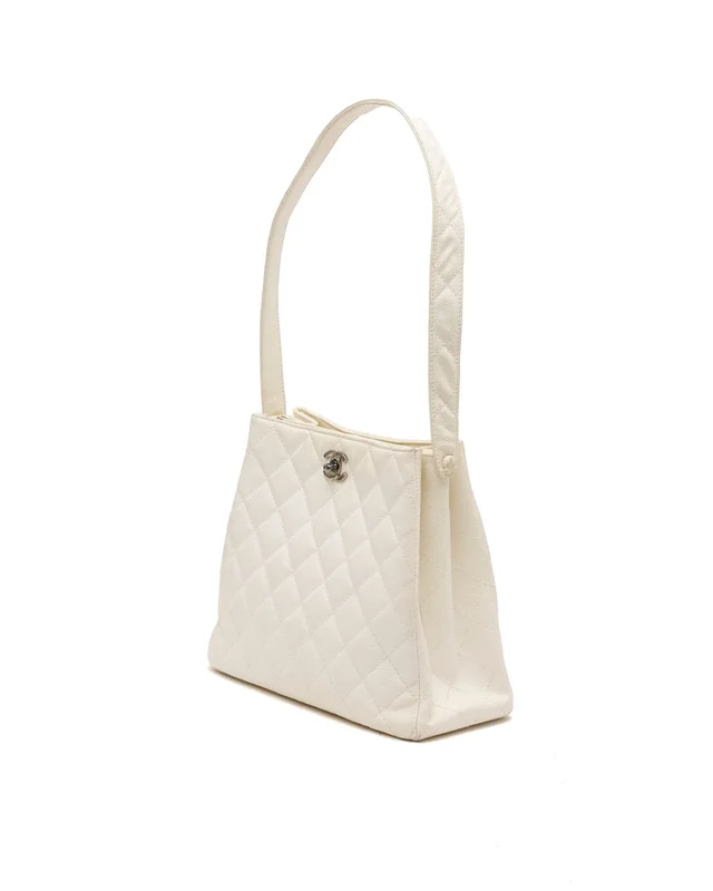 Chanel Caviar CC Shoulder Bag in Caviar leather from A Retro Tale, photo 2 of 11