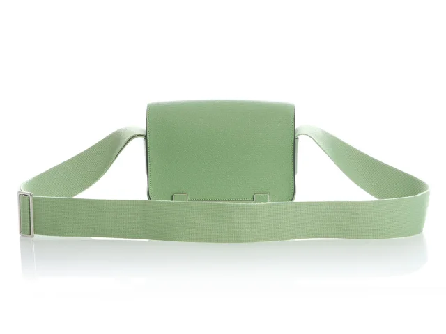 Hermès Vert Criquet and Vert Fizz Chèvre Mysore Geta in Green Goatskin from Ann's Fabulous Finds, photo 4 of 10