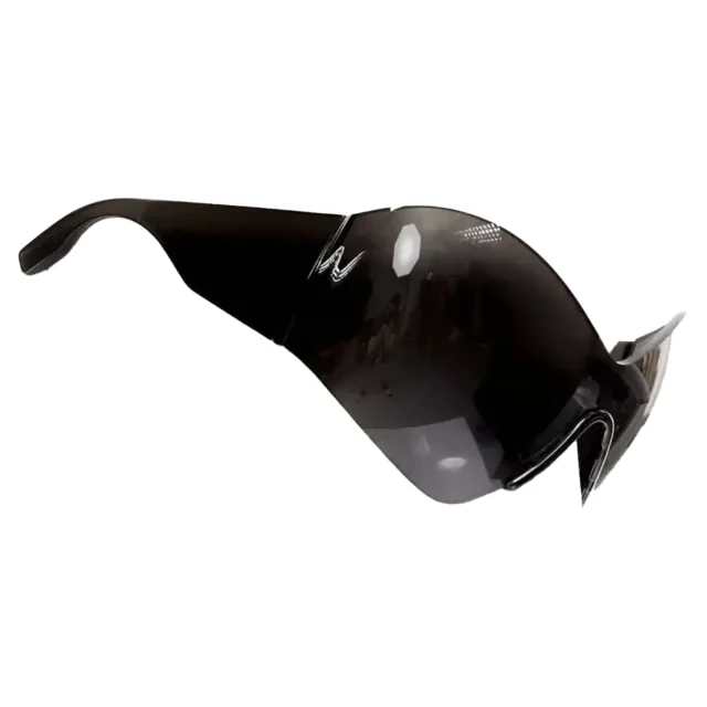 Balenciaga Mask Butterfly sunglasses in black, photo 2 of 6 from ShopSimon