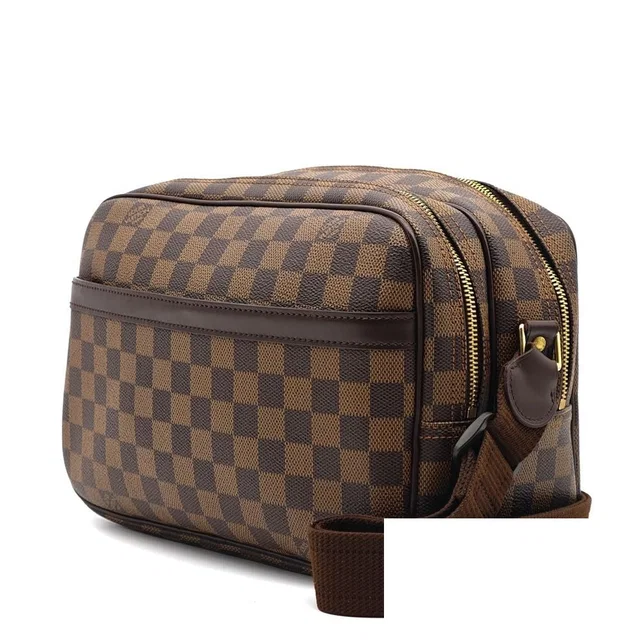 Louis Vuitton Reporter PM Shoulder Bag Canvas in Canvas from The Reluxe
