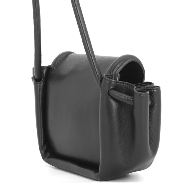 Bottega Veneta Beak Shoulder Bag Black Leather Size Small in Black Leather from GALLERY RARE, photo 2 of 3