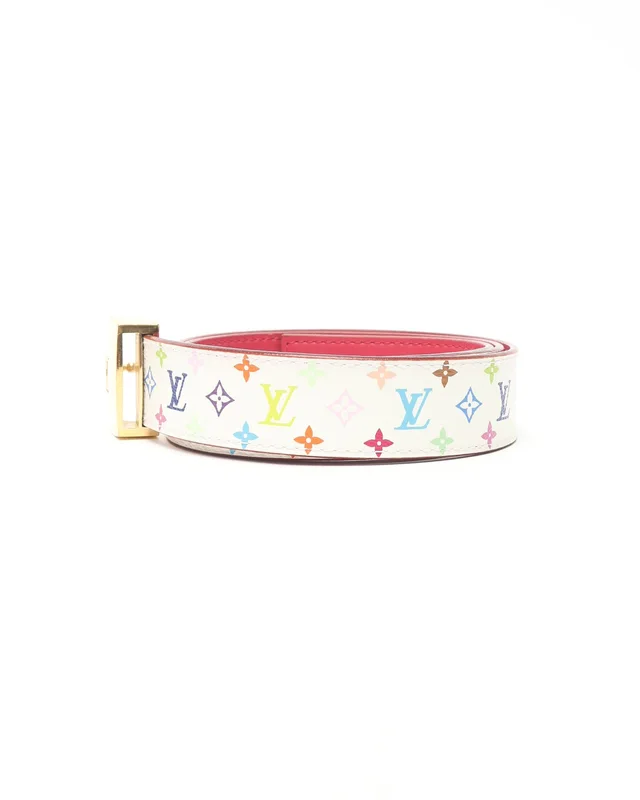 Louis Vuitton Murakami Saint Tulle Belt, size 85 in Canvas from A Retro Tale, photo 2 of 8