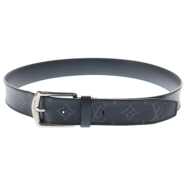 Louis Vuitton Monogram Eclipse Ceinture Landscape Belt Black in Black from The Reluxe