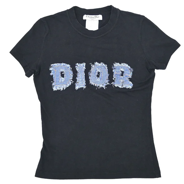 Dior 2003 Short Sleeve T-shirt Black #36 in Black from AMORE Vintage Tokyo