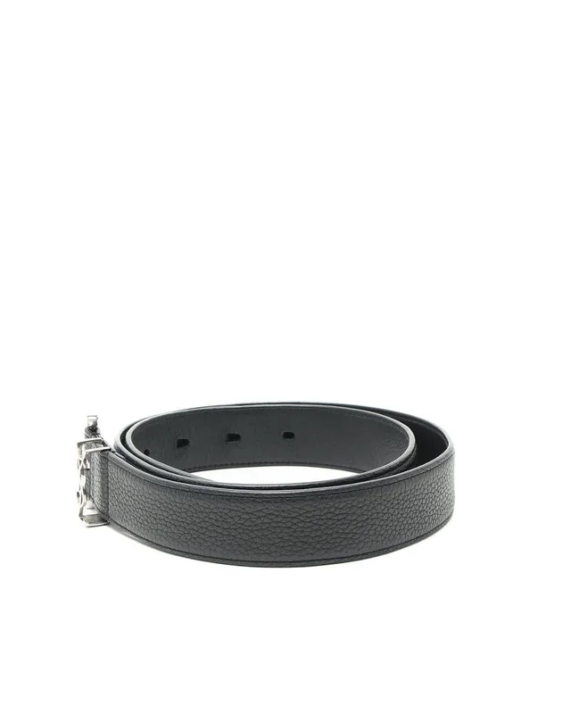 Saint Laurent Leather Belt, Size 80 in Leather from A Retro Tale, photo 2 of 6