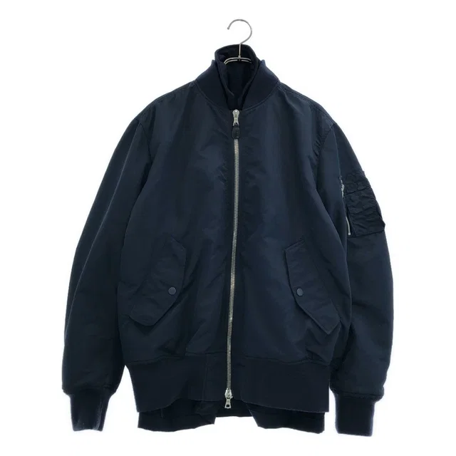 Loro Piana Hiroshi Fujiwara Reversible Tailored Jacket Bomber Navy M in Navy from The Reluxe