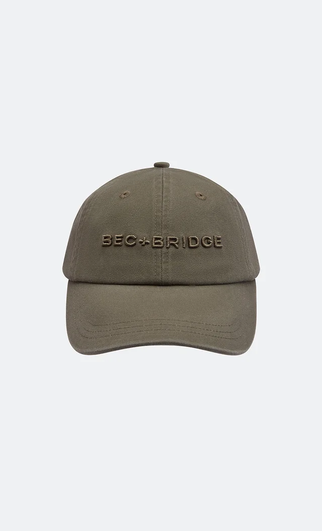 Bec&Bridge 3D EMBROIDERY CAP - KHAKI from BEC + BRIDGE, photo 1 of 1
