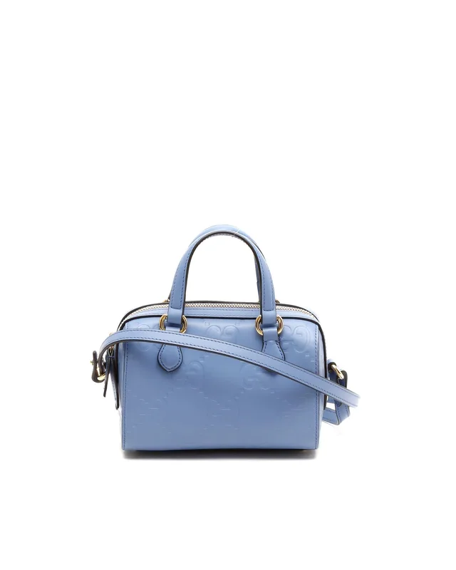 Gucci GG Super Mini Boston Bag in Canvas from A Retro Tale, photo 7 of 8
