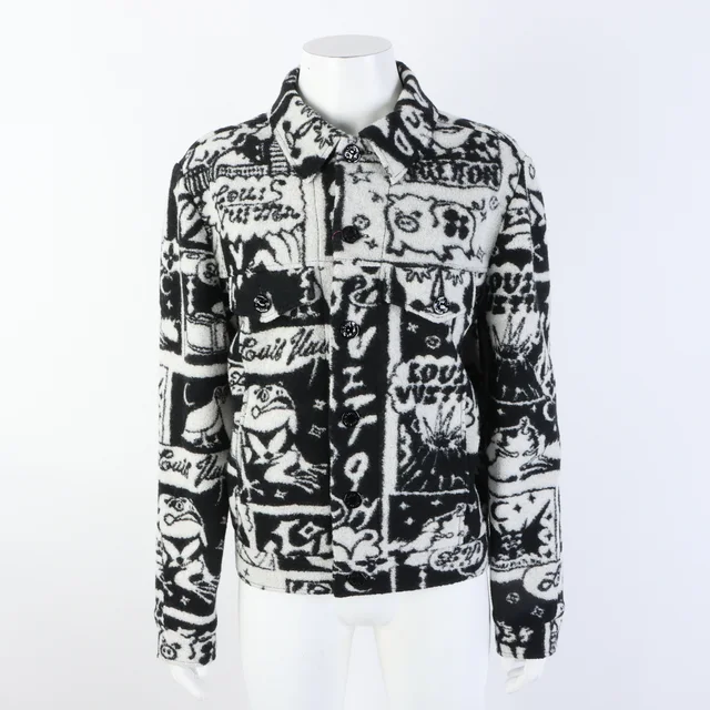 Louis Vuitton Comics Trucker Jacket from GUGUS