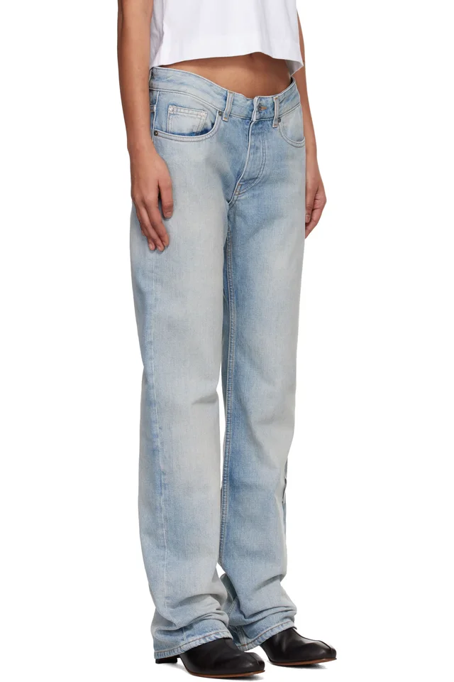 Off-White Blue New 90S Fit Jeans, photo 2 of 4 from SSENSE